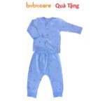 Quà tặng-Quà tặng sữa Mamako - Bộ Cài Thẳng Dài Thỏ Xanh 6M